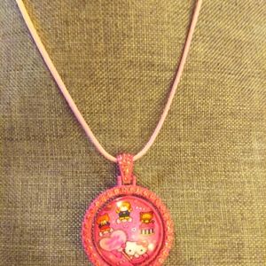 Hello Kitty 2 sided Necklace
